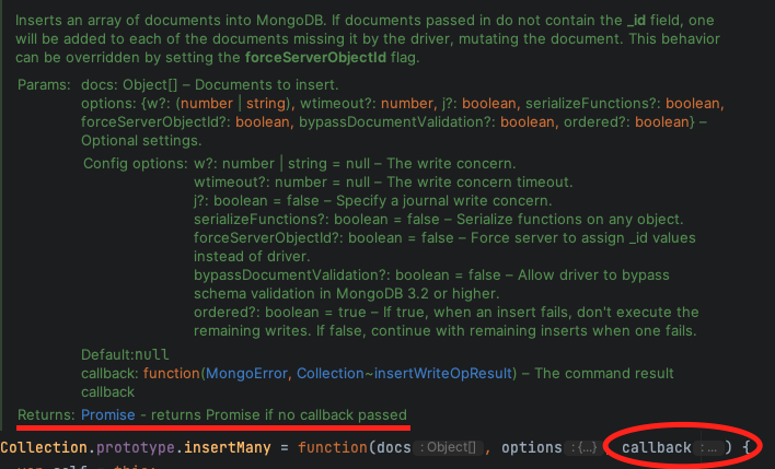 MongoDB Official Node Driver