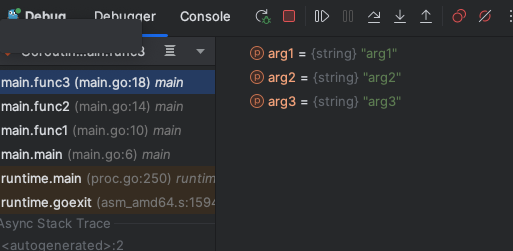 Thread Stack Debug View